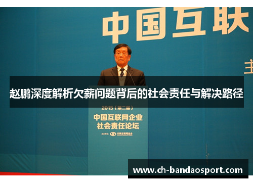 赵鹏深度解析欠薪问题背后的社会责任与解决路径 赵鹏深度解析欠薪问题背后的社会责任与解决路径